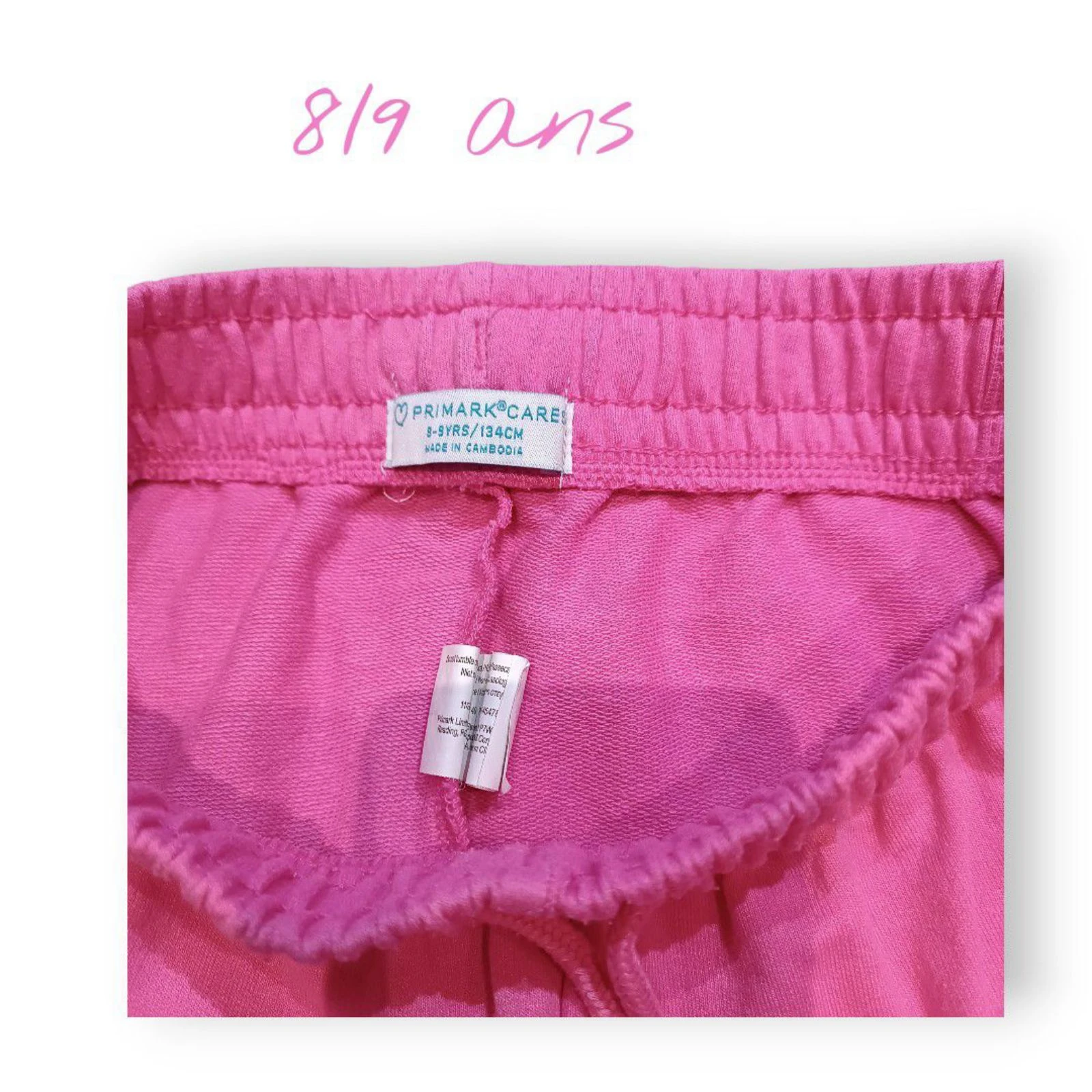 🌺💡 short neon pink – pep’s & comfort – 8/9 years 🌺💡 – photo 3